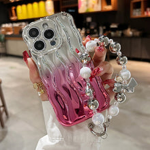 Carregar imagem no visualizador da galeria, Gradient Pattern Electroplating Fashionable iPhone Case