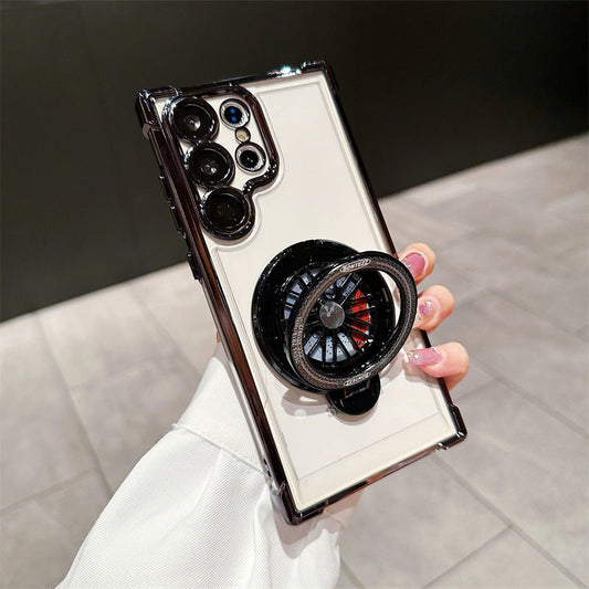 Anti-fall Rotating Gyroscope Phone Case Bracket For Samsung S24 S23 Series