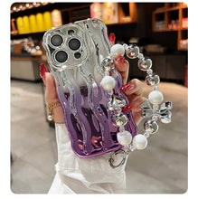Carregar imagem no visualizador da galeria, Gradient Pattern Electroplating Fashionable iPhone Case
