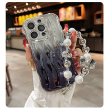 Carregar imagem no visualizador da galeria, Gradient Pattern Electroplating Fashionable iPhone Case