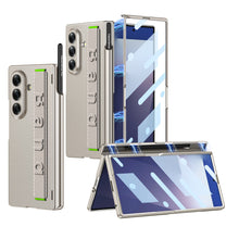 Load image into Gallery viewer, Magnetic Hinge All-included Phone Case With Pen Box & Wristband For Galaxy Z Fold 7/6