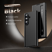 Load image into Gallery viewer, Business Smart Side Window Leather Phone Case For Galaxy Z Fold Series