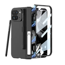 Load image into Gallery viewer, Magnetic Hinge Invisible Bracket Shockproof Phone Case With Pen Slot For Google Pixel 9 Pro Fold