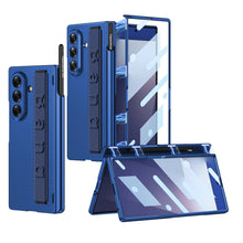 Load image into Gallery viewer, Magnetic Hinge All-included Phone Case With Pen Box & Wristband For Galaxy Z Fold 7/6