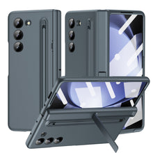 Load image into Gallery viewer, Magnetic Hinge Anti-fall Protective Phone Case With Pen Tray Shell And Film For Galaxy Z Fold5 Fold4 Fold3