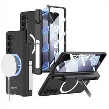 Load image into Gallery viewer, Magnetic Hinge Hidden Bracket All-included Case With Pen Box For Galaxy Z Fold 7/6/5/4/3