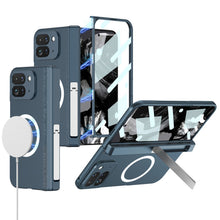Load image into Gallery viewer, Magnetic Magsafe All-inclusive Invisible Bracket Phone Case For Google Pixel 9 Pro Fold With Back Screen Protector
