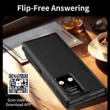 Load image into Gallery viewer, Business Smart Side Window Leather Phone Case For Galaxy Z Fold Series