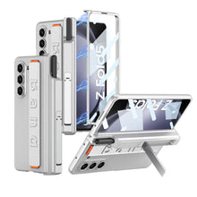 Load image into Gallery viewer, Magnetic Hinge All-included Case With Pen Box & Wristband For Galaxy Z Fold 7/6/5