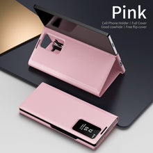 Load image into Gallery viewer, Business Smart Side Window Leather Phone Case For Galaxy Z Fold Series