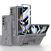 Load image into Gallery viewer, Magnetic Armor All-included Hinge Holder Case With Back Screen Protector For Samsung Galaxy Z Fold5 Fold4 Fold3 - mycasety2023 Mycasety
