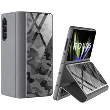 Load image into Gallery viewer, Samsung Z Fold5 Painted Plain Leather Business Protective Phone Case - mycasety2023 Mycasety