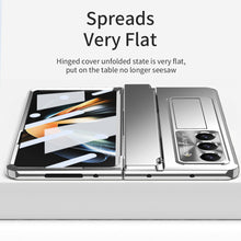 Load image into Gallery viewer, Galaxy Z Fold5 Case with Front Screen Protector & Flat Hinge & Pen Slot With Stylus - Mycasety Mycasety