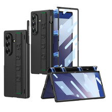 Load image into Gallery viewer, Magnetic Hinge All-included Phone Case With Pen Box & Wristband For Galaxy Z Fold 7/6