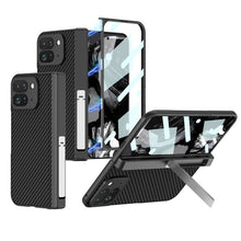 Load image into Gallery viewer, Magnetic Luxury Leather All-inclusive Invisible Bracket Phone Case For Google Pixel 9 Pro Fold