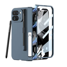 Load image into Gallery viewer, Magnetic Hinge Invisible Bracket Shockproof Phone Case With Pen Slot For Google Pixel 9 Pro Fold