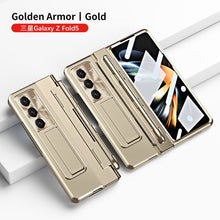 Load image into Gallery viewer, Galaxy Z Fold5 Case with Front Screen Protector & Flat Hinge & Pen Slot With Stylus - Mycasety Mycasety