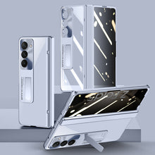 Load image into Gallery viewer, Electroplate Aluminum Bracket Lens Protection Phone Case For Samsung Galaxy Z Fold5 Fold4 - Mycasety Mycasety