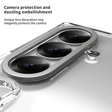 Load image into Gallery viewer, Business Wristband Bracket Hinge Protective Phone Case With Glass Film & Card Holder For Galaxy Z Fold 7/6/5/4