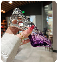 Carregar imagem no visualizador da galeria, Gradient Pattern Electroplating Fashionable iPhone Case