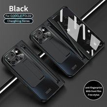 Load image into Gallery viewer, Electroplated Shockproof Phone Case With Tempered Film & Stylus For Google Pixel 9 Pro Fold