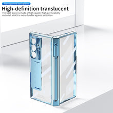 Load image into Gallery viewer, Magnetic Hinge Plating Case For Galaxy Z Fold 7/6/5/4/3 With Double Hinge Protector