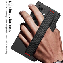 Load image into Gallery viewer, Magnetic Hinge All-included Case With Pen Box & Wristband For Galaxy Z Fold 7/6/5