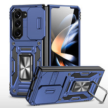 Load image into Gallery viewer, Samsung Galaxy Z Fold5 Case Armor Heavy Duty Shell Magnetic Car Holder and Lens Slide(Pre-sell) - Mycasety Mycasety
