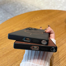 Load image into Gallery viewer, Luxury For Magnetic Wireless Charging Leather Phone Case For Samsung Galaxy S24 S23 S22 S21 Plus Ultra Cover Elk Deer Shell