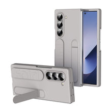 Load image into Gallery viewer, Shockproof Phone Case With Wristband Bracket Back For Galaxy Z Fold 7/6/5/4 With Screen Glass Protector