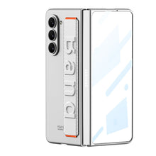 Load image into Gallery viewer, Ultra-Slim Samsung Galaxy Z Fold 5 Case with Front Screen Tempered Glass Protector & Wrist Band - Mycasety Mycasety