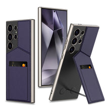 Cargar imagen en el visor de la galería, Business Style Rotor Card Holder Case For Samsung S24Ultra S23Ultra