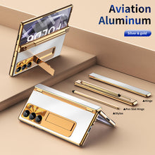 Load image into Gallery viewer, Aluminum Alloy Electroplating Shockproof Phone Case For Galaxy Z Fold 7/6/5/4/3