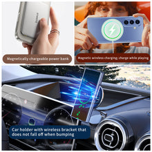 Load image into Gallery viewer, Electroplating Shockproof Magnetic Phone Case With Screen Film For Galaxy Z Fold 7/6/5