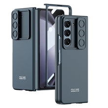 Load image into Gallery viewer, All-inclusive Lens Slide Protector Phone Case With Back Screen Protector For Samsung Galaxy Z Fold5 - Mycasety Mycasety