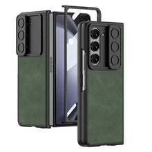 Load image into Gallery viewer, All-inclusive Lens Slide Protector Phone Case With Back Screen Protector For Samsung Galaxy Z Fold 5/4/3 5G - Mycasety Mycasety