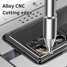 Load image into Gallery viewer, Aluminum Alloy Electroplating Shockproof Phone Case For Galaxy Z Fold 7/6/5/4/3