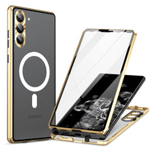 Cargar imagen en el visor de la galería, Metal Frame Magnetic All-around Protective Case For Samsung S23 24Ultra