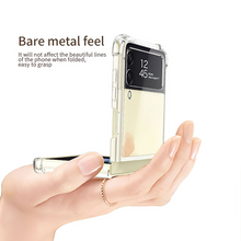 Load image into Gallery viewer, Samsung Galaxy Z Flip 4 5G Case Airbag Corner Hard Silicone Cover