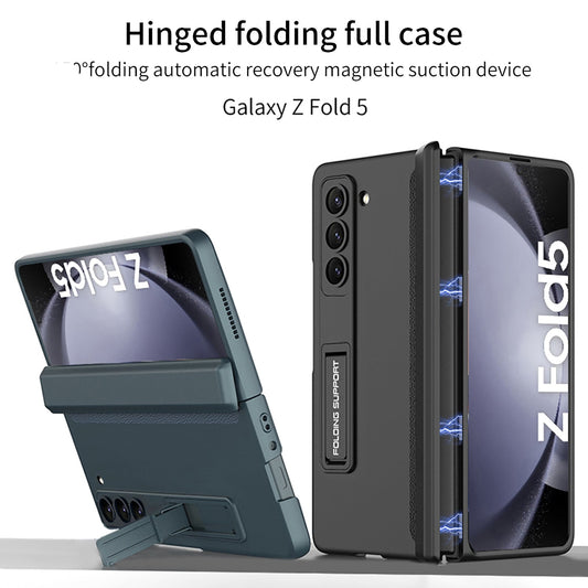 Magnetic Full Hinged Folding Case For Samsung Galaxy Z Fold5