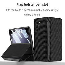 Cargar imagen en el visor de la galería, Business Style Galaxy Z Fold5 Case with Slim S Pen Slot