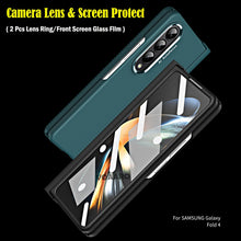 Cargar imagen en el visor de la galería, 2 Pcs Lens Ring for Samsung Z Fold 4 Hinge Case With Pen Slot Add Touch Pen for Galaxy Z Fold 4 5G
