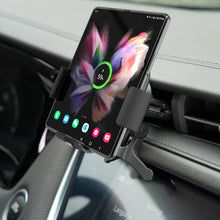 Cargar imagen en el visor de la galería, 15W Intelligent Automatic Sensor Dual Charging Car Holder Charger For Samsung Galaxy Z Fold4 Fold3 5G