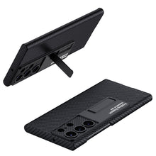 Load image into Gallery viewer, Ultra-Thin Leaather Samsung Galaxy S23 S23 Plus S23 Ultra  Leather Case for  With Kickstand