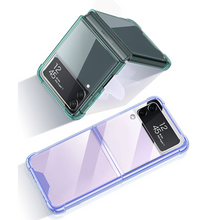 Load image into Gallery viewer, Samsung Galaxy Z Flip 4 5G Case Airbag Corner Hard Silicone Cover