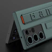 Cargar imagen en el visor de la galería, Magnetic Bracket Luxury Wristband Holder Phone Case For Samsung Galaxy S23 Ultra pphonecover