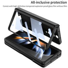 Carregar imagem no visualizador da galeria, Magnetic Samsung Galaxy Z Fold4 5G Case Hinge Full Protect Case With Tempered Film