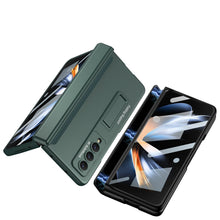 Carregar imagem no visualizador da galeria, Magnetic Samsung Galaxy Z Fold4 5G Case Hinge Full Protect Case With Tempered Film