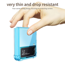 Load image into Gallery viewer, Samsung Galaxy Z Flip 4 5G Case Airbag Corner Hard Silicone Cover