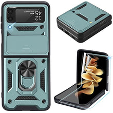 Load image into Gallery viewer, Rugged Military Grade Heavy Duty Armor Shockproof Anti-Drop Phone Case For Galaxy Z Flip 3 5G